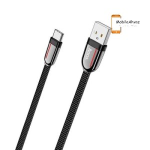 کابل تبدیل USB به تایپ سی هوکو مدل U74 طول 1.2 متر
