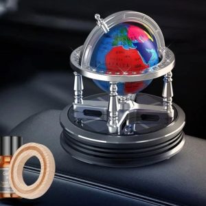 خوشبو کننده خورشیدی خودرو طرح کره زمین مدل Globe
